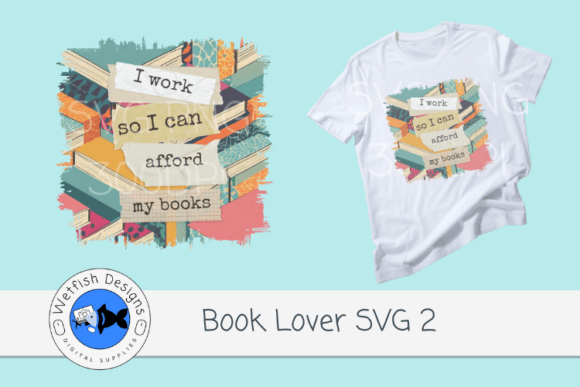Book Lover SVG PNG Craft Graphic 2 Review