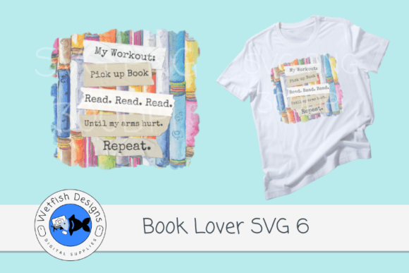 Book Lover SVG PNG Craft Graphic 6 Review