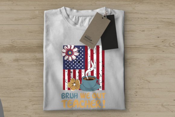 Bruh We Out Teacher Patriotic Coffee Design Review