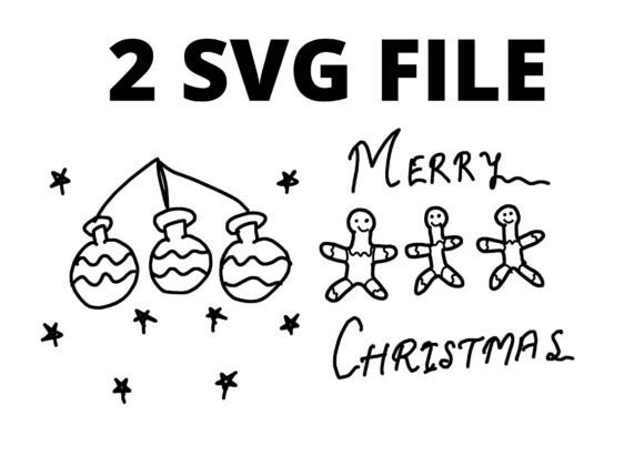 Christmas Cookies Bells Black SVG Craft Review