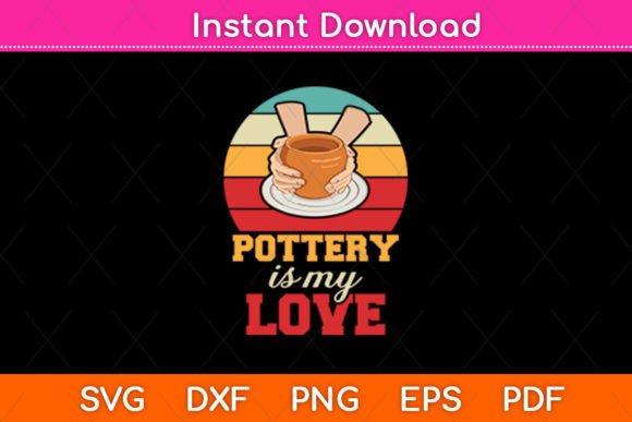 Pottery is My Love: A Vintage Embroidery Gem