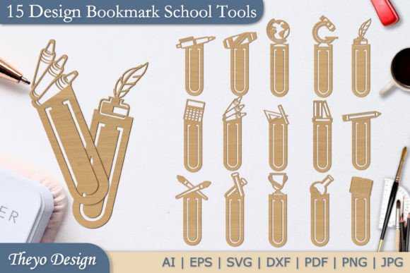 Review: 15 Design School Tools Bookmark LaserCut