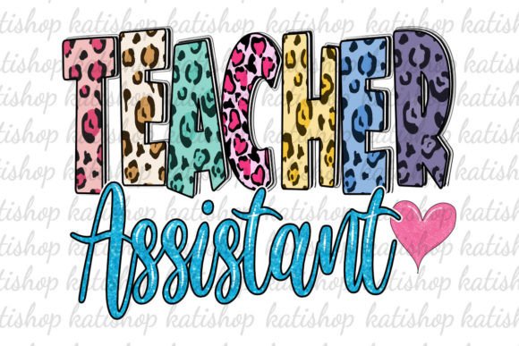 Teacher Assistant Leopard Sublimation Design Review