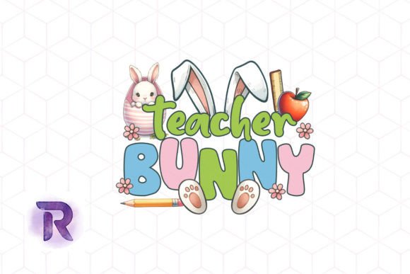 Teacher Bunny PNG: A Retro Easter Design Review