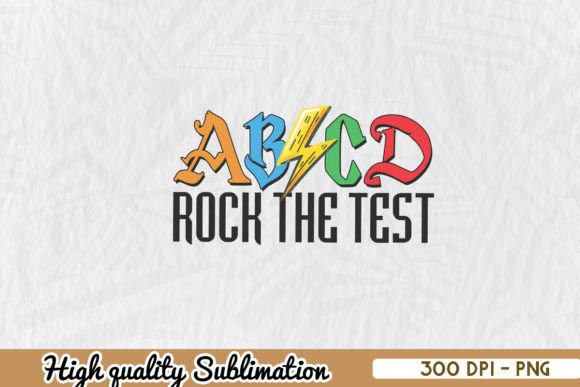 Teacher Testing ABCD Rock Test PNG Review