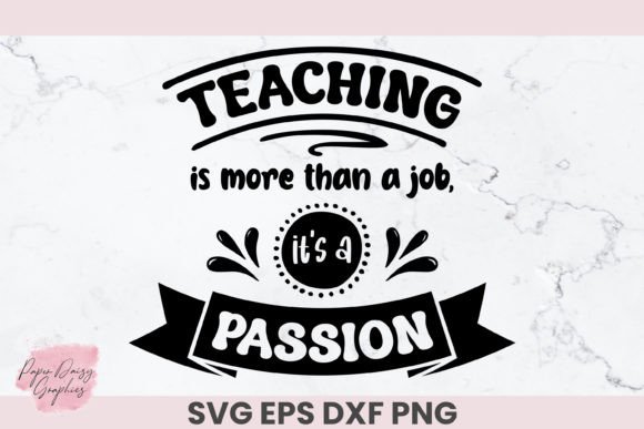 Teaching is More Than a Job SVG Review